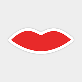 Simple Lips Magnet