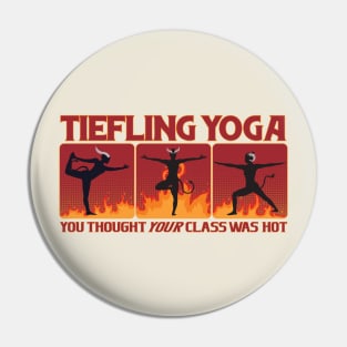 Tiefling Yoga Pin