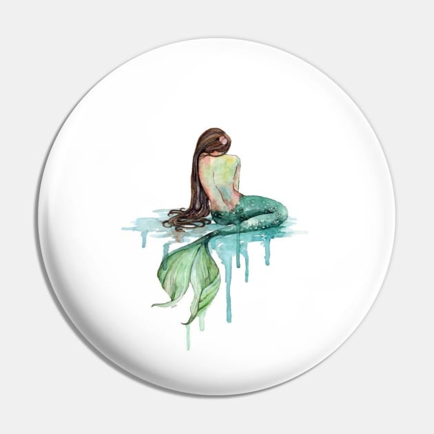 mermaid Pin by PREMIUMSHOP