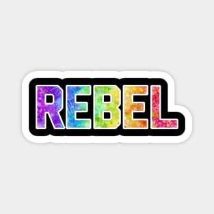 Rebel (white) Magnet