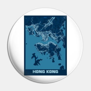 Hong Kong - Hong Kong Peace City Map Pin