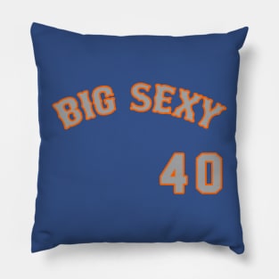 Bartolo Colon Big Sexy Mets Jersey Pillow