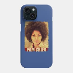 Pam Grier - NEW RETRO STYLE Phone Case