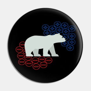 Polar bear Pin