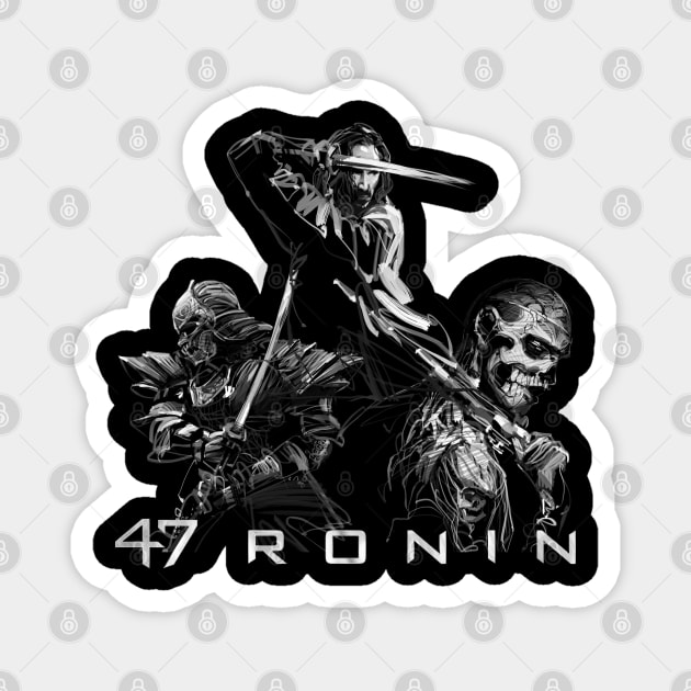 47 Ronin Magnet by TeeGo