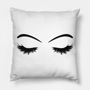 Eyelashes Pillow