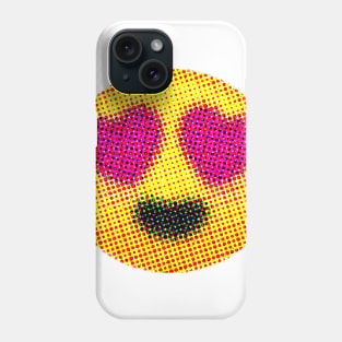 Emoji: I love it! (Smiling Face with Heart-Eyes) Phone Case