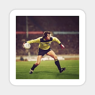 Ray Clemence safe hands Magnet