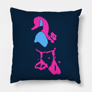 POP ART  DUCK Pillow