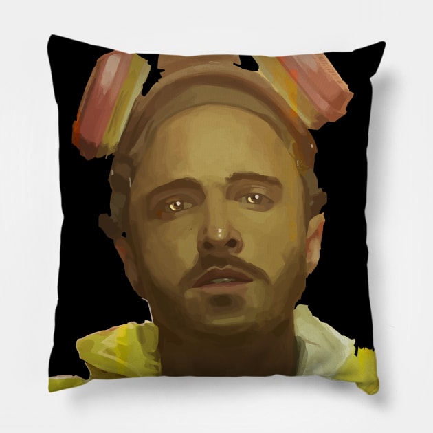 Jesse Pinkman Pillow by Gryaunth