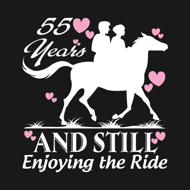 55 years and still enjoying the ride by bestsellingshirts