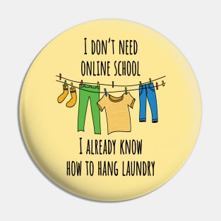 Online School Pin