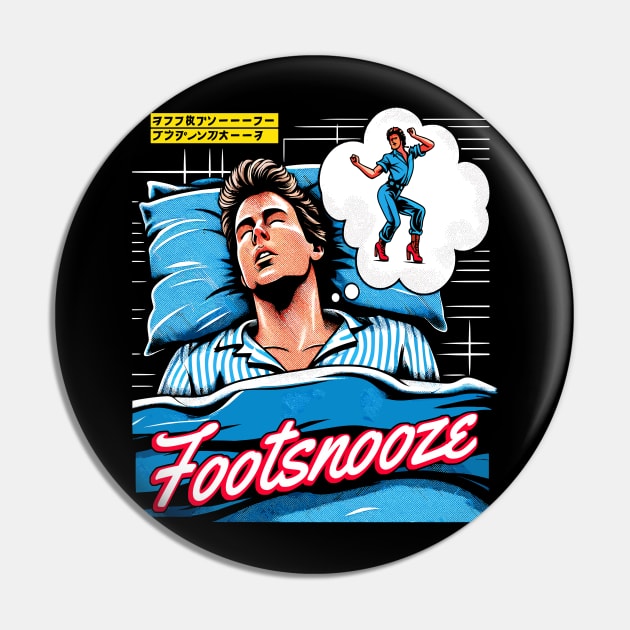 FootSnooze Pin by Lima's