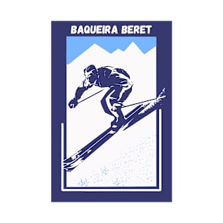 Baqueira Beret Spain Ski Resort Vintage T-Shirt