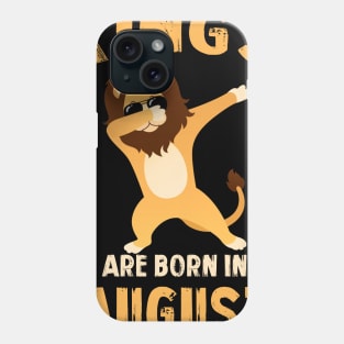 Cute King Are Born In August T-shirt Birthday Gift Phone Case