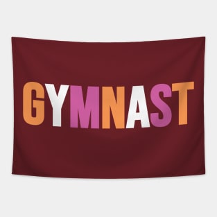 GYMNAST (Light lesbian flag colors) Tapestry