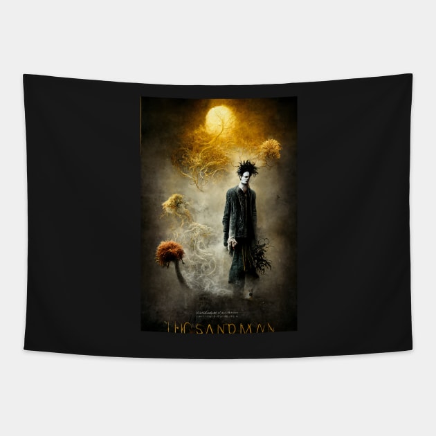 The Sandman Tapestry by ai1art