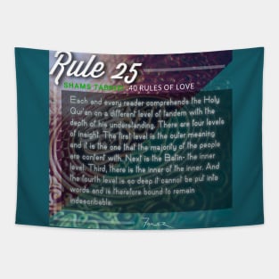 40 RULES OF LOVE - 25 Tapestry