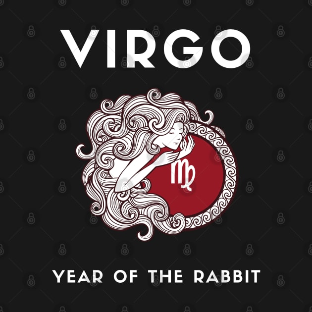 VIRGO / Year of the RABBIT by KadyMageInk