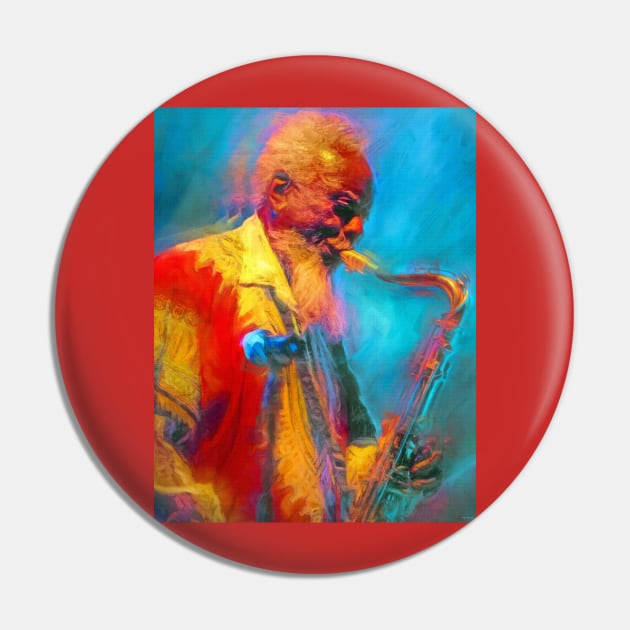 Pharoah Sanders Pin by IconsPopArt