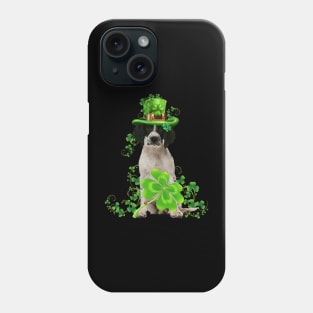 Lucky English Springer Spaniel Shamrock St Patrick's Day Phone Case