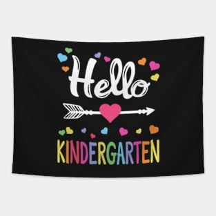 Heo Kindergaten  1st Day of Kindergarten Cute1 Tapestry