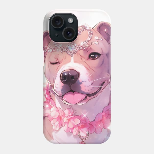 Happy Pit Bull Phone Case by Enchanted Reverie