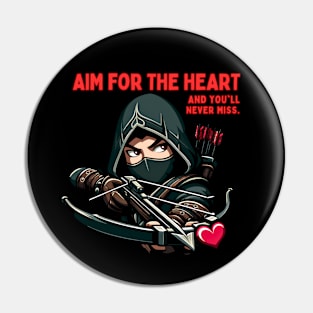 Valentine Assassin Pin