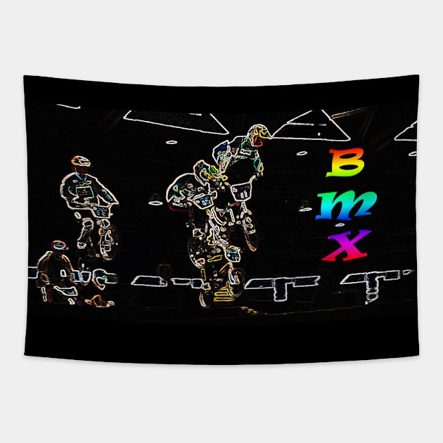 bmx Tapestry by rickylabellevie