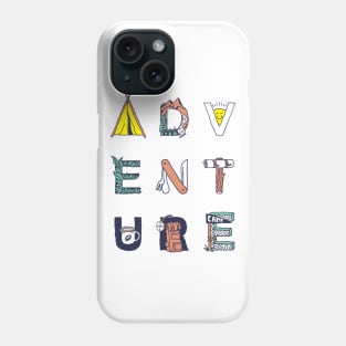 Adventure Typography Phone Case