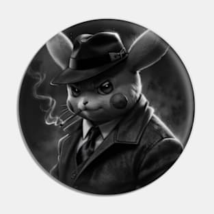 Thunderbolt Noir Pin