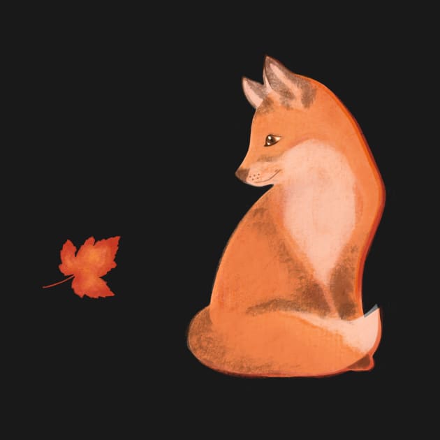 Autumn Fox by ColorsHappiness