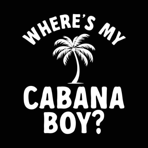 Cabana Beach Bender Where'S My Cabana by Ro Go Dan