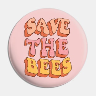 Save The Bees Pin