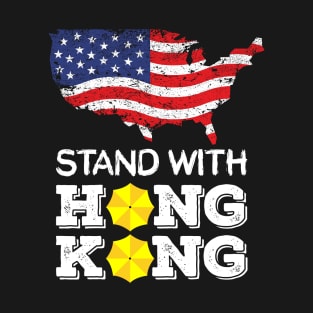 free hong kong political apparel pro T-Shirt