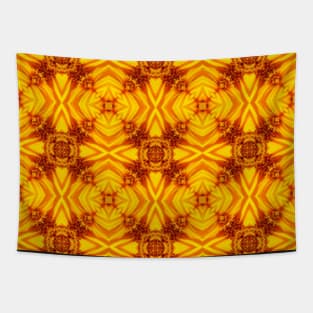 Golden Yellow Sunflower Pattern 5 Tapestry