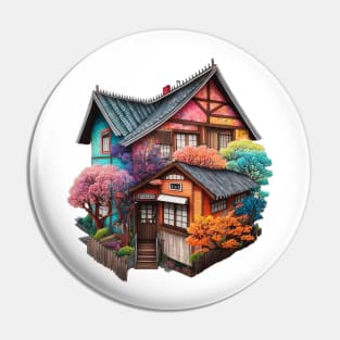 The houses of Ōsaka Pin