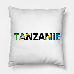 Drapeau Tanzanie Pillow