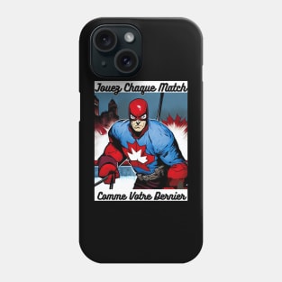 hero hockey Phone Case