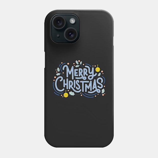 Merry Christmas Phone Case by KyrgyzstanShop