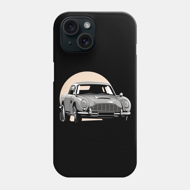 Double-O-seven secret agent car Legend Phone Case by pujartwork