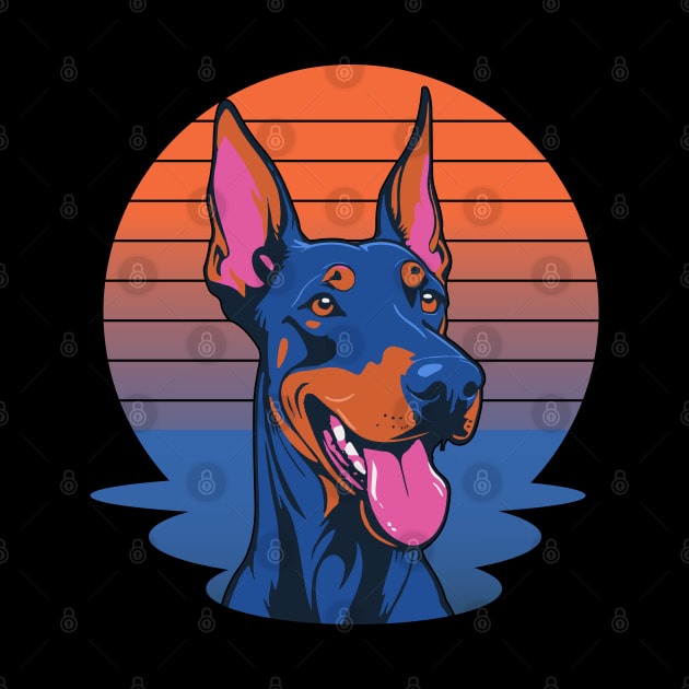 great doberman dog for grandpa and dad matching friend by greatnessprint