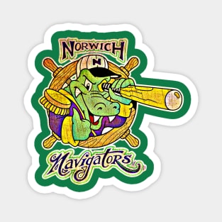 Norwich Navigators Baseball Magnet