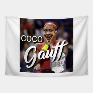 Coco gauff Tapestry