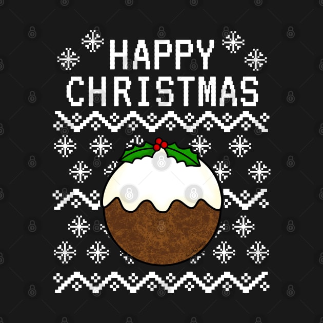 Xmas Pudding Ugly Christmas by doodlerob