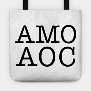 AMO AOC (I Love Alexandria Ocasio-Cortez) Tote