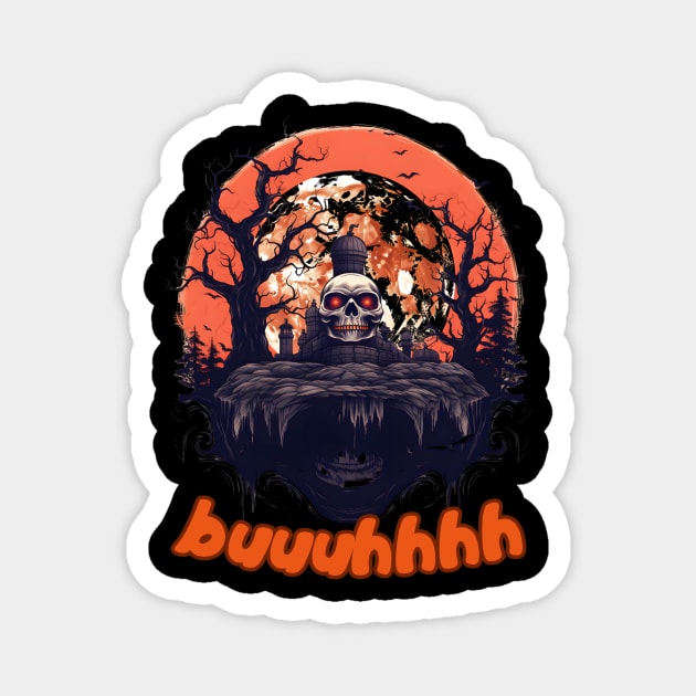 Buuhhhh-Halloween Haunt Magnet by NedisDesign