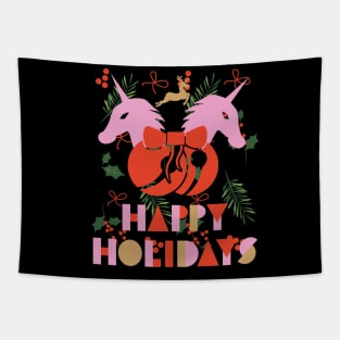 happy holidays Tapestry