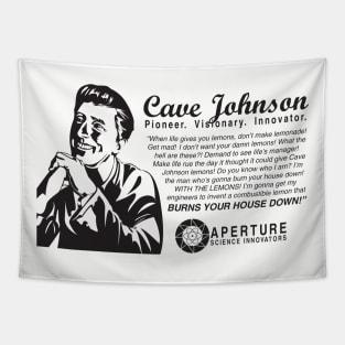 Portal 2 "Aperture Science Founder Cave Johnson" Tapestry