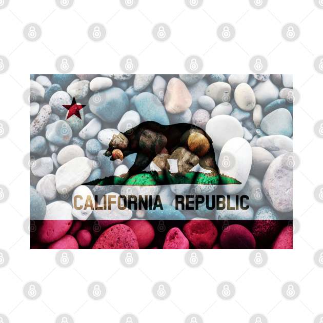 Flag of California – Bed of Rocks by DrPen